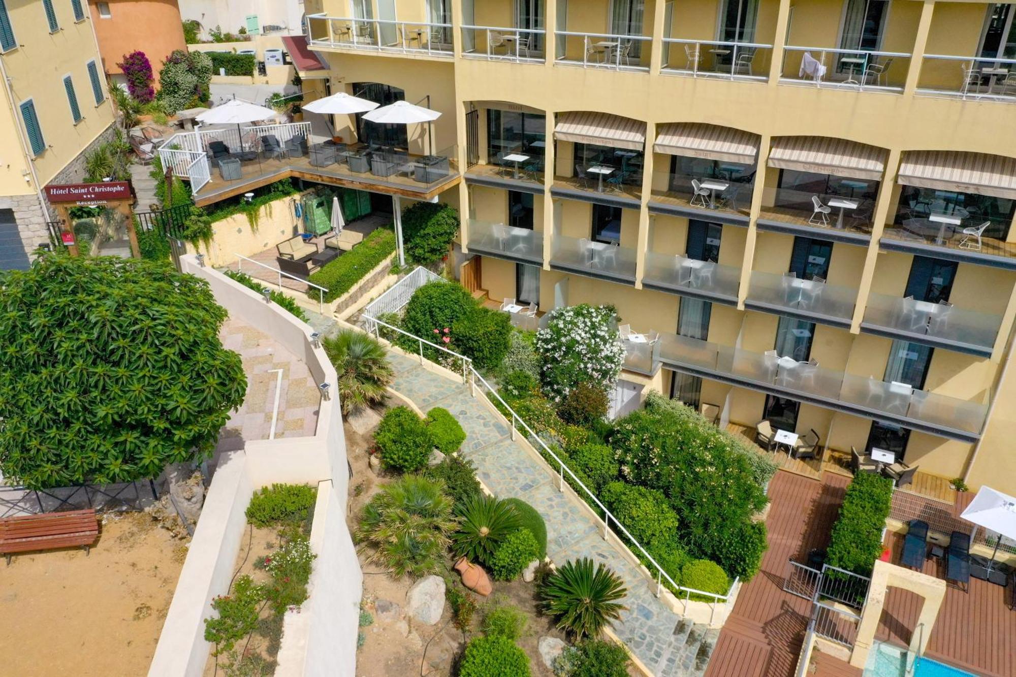 Hotel Saint Christophe Calvi  Bagian luar foto